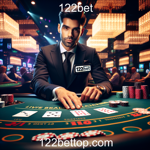 Aposte na Experiência Real com Cassino Ao Vivo no 122bet